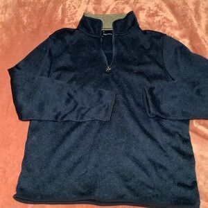 Nautica Men's Navy Zip-Up Sweater